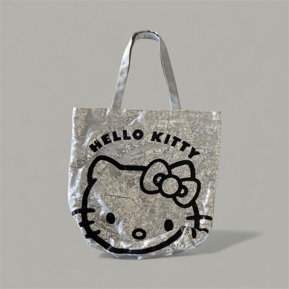 Hello Kitty Sequin Silver Bag - Picture 5 of 5